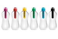 zľava Bobble je kompaktná recyklovaná a recyklovateľná fľaša na vodu, ktorá neobsahuje BPA, ftaláty ani PVC