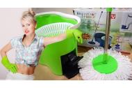 zľava Praktický pomocník Magic Mop 360o s 2 textilnými hlavicami
