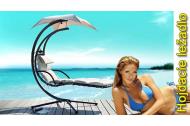 zľava Záhradné hojdacie ležadlo CRESCEN pre dokonalý relax a pohodu