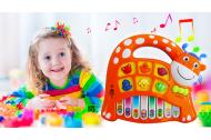 zľava Žirafa s pianom - zábavná i poučná hračka pre vaše deti