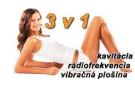 zľava Kavitácia s vákuovou rádiofrekvenciou a vibračnou plošinou v salóne Infinite Beauty teraz so skvelou zľavou 74%
