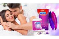 zľava Šteklivé intímne chvíle s návlekom Durex Play Touch, krúžkom Durex Play Ultra a lubrikačným gélom Durex Lovers Connect!