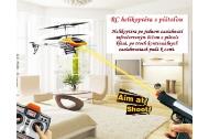 zľava AKCIA - RC helikoptéra s pištoľou na zostrelenie