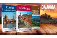 zľava Knihy o najkrajších miestach na Slovensku alebo turistický sprievodca po Bratislave a Európe
