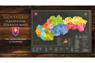 zľava Stieracia mapa Slovenska - vlastivedná