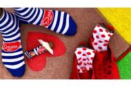zľava Slovenská klasika - dizajnové ponožky FunnySOX Horalky, Deva, Treska či Burizony vyrobené na Slovensku. Originálne balenie a darček navyše!