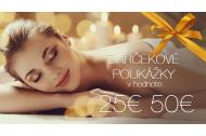 zľava Darčekové poukážky na masáže v Salóne Perfect Body v hodnote 25 € a 50 €