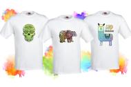 zľava Tričká Omaľovánky - originálne dámske a pánske tričká, ktoré si vyfarbíte podľa vlastnej fantázie!