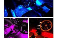 zľava Nová - Ambientné RGB LED osvetlenie do auta