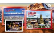 zľava - Slovenské mestá z neba od CBS - knihy s originálnymi fotografiami z vtáčej perspektívy + DARČEK maľovaná mapa ku každej knihe